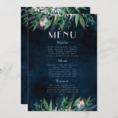 ロング·メニュー4x9テンプレート9、 招待状 (正面/裏面)