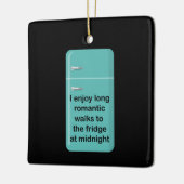 ロング・ロマンチックな散歩 セラミックオーナメント (左)