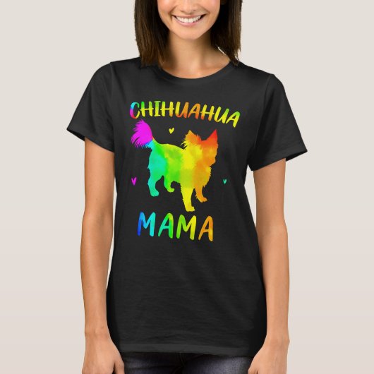 ロンゴールドチワホアママ Tシャツ (正面)