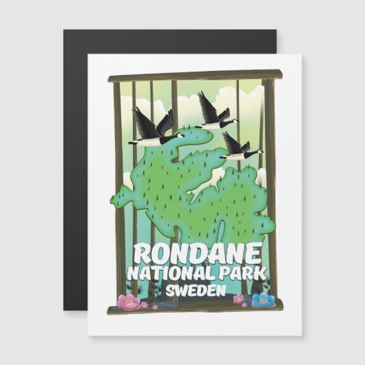 ロンダネナショナルパークスウェーデン (正面/裏面)