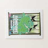 ロンダネナショナルパークスウェーデン ジグソーパズル (横)