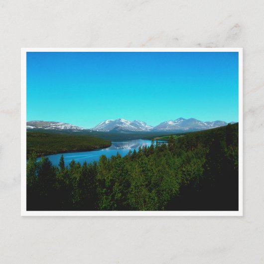 ロンダネナショナルパークノルウェー ポストカード (正面)