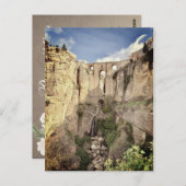 ロンダ橋 スペイン ウェディングシャワーゲーム ポストカード (正面/裏面)