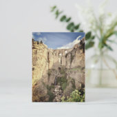 ロンダ橋 スペイン ウェディングシャワー ゲーム ポストカード (スタンド正面)