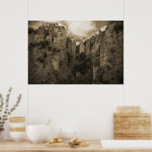 ロンダ語 – スペイン ポスター (キッチン)