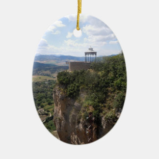 ロンダ、スペイン-クリスマスのオーナメント セラミックオーナメント