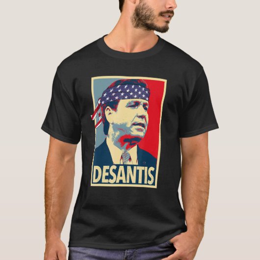 ロンデサンティスサポートデサンティス Tシャツ (正面)