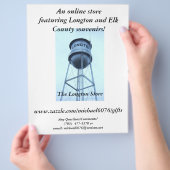 ロントンをフィーチャーしたオンラインストア! チラシ (手)