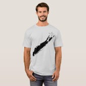ロンドアイランドニューヨーク Tシャツ (正面フル)