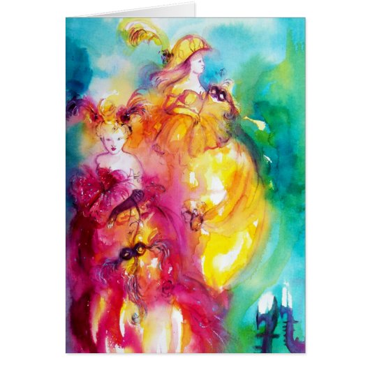 ロンドインラグーンヴェネツィアカーニバルウォーターカラー (正面)