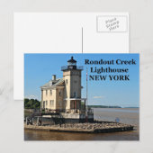 ロンドウクリークライトハウスニューヨークポストカード ポストカード (正面/裏面)