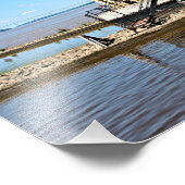 ロンドウクリークライトハウスハドソンリバーニューヨーク フォトプリント            (角)