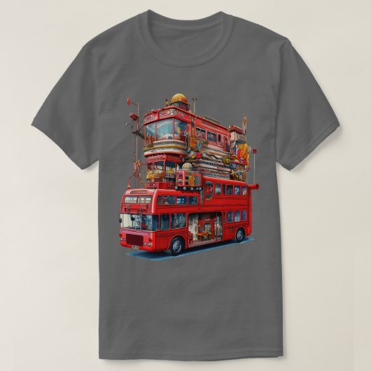 ロンドサイケデリックンバス Tシャツ (デザイン正面)