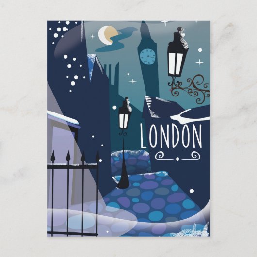 ロンドビクトリアンン漫画 ポストカード (正面)