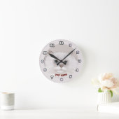 ロンドペルシャ猫時計 ラウンド壁時計 (ホーム)