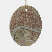 ロンドンおよびWの都市の新しく、厳密な計画 セラミックオーナメント (右)