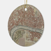 ロンドンおよびWの都市の新しく、厳密な計画 セラミックオーナメント (左)