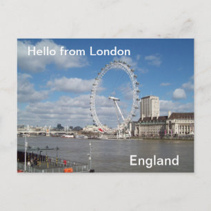 ロンドンからこんにちは ポストカード