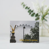 ロンドンからのこんにちは ポストカード (スタンド正面)