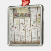ロンドンからのブリストルへの道 メタルオーナメント (左)