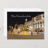ロンドンからのメリークリスマス シーズンポストカード (正面/裏面)