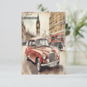 ロンドンからの挨拶 サンキューカード (スタンド正面)