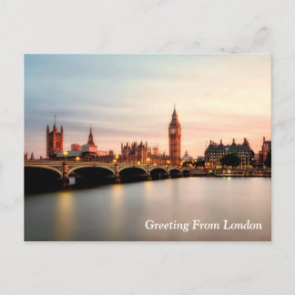 ロンドンからの挨拶 ポストカード