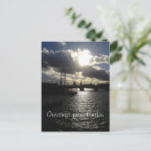 ロンドンからの挨拶 ポストカード (スタンド正面)