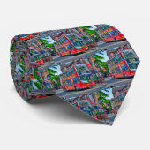 ロンドンからレウィシャムレッド・ダブル・デッカー・バスUK ネクタイ (ロール)