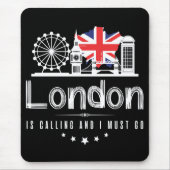 ロンドンから電話があってマウスパッド マウスパッド (正面)