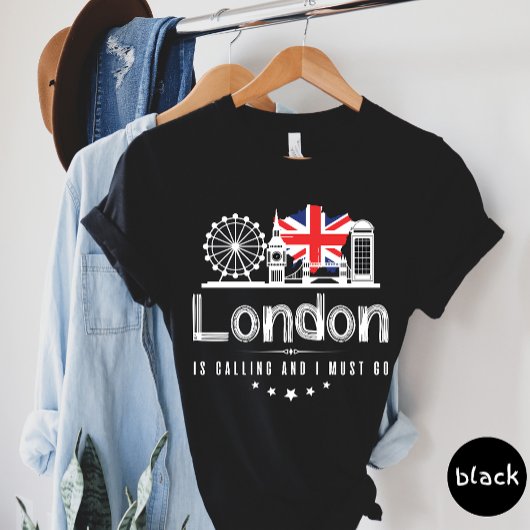 ロンドンから電話がかかってきたからTシャツを着ないと Tシャツ