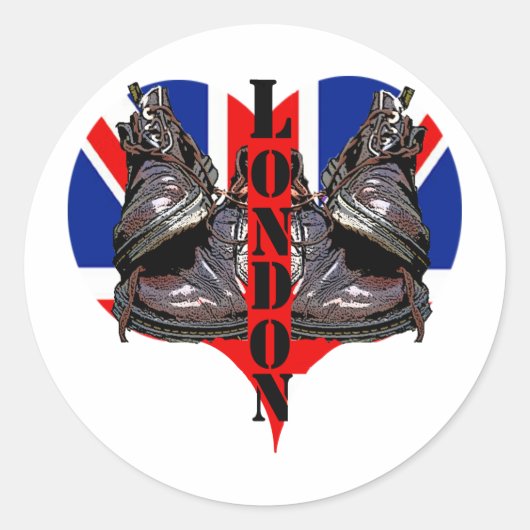 ロンドンから電話だ! ラウンドシール (正面)