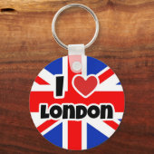ロンドンが大好き キーホルダー (正面)