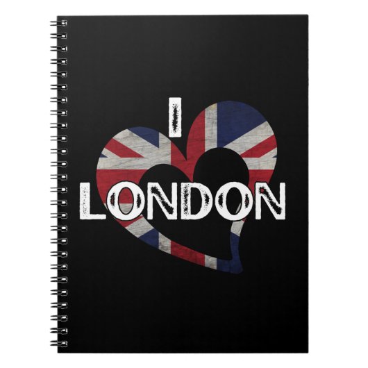 ロンドンが大好き ノートブック (正面)