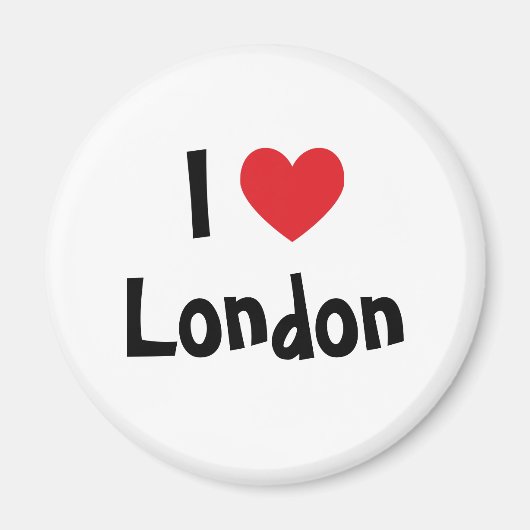 ロンドンが大好き マグネット (正面)