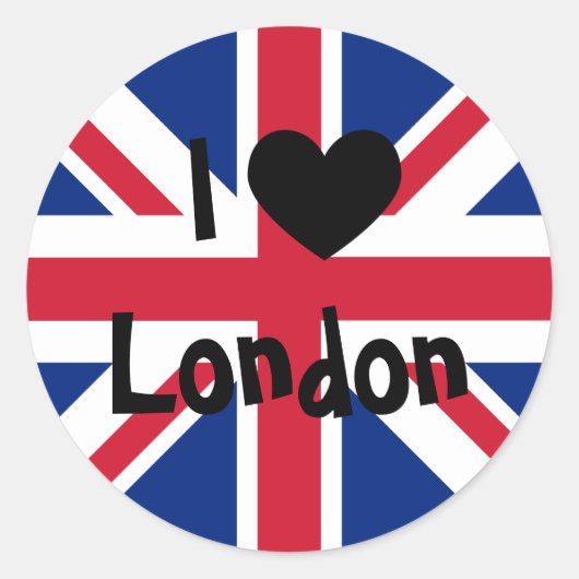 ロンドンが大好き ラウンドシール (正面)