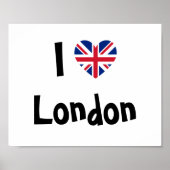 ロンドンが好き ポスター (正面)