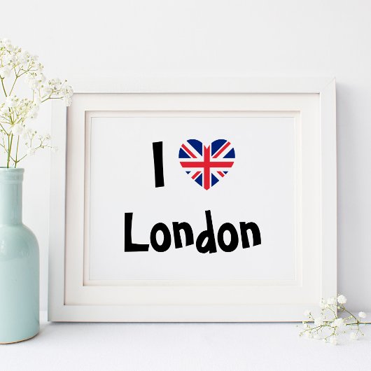 ロンドンが好き ポスター