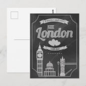 ロンドンが好き ポストカード (正面/裏面)