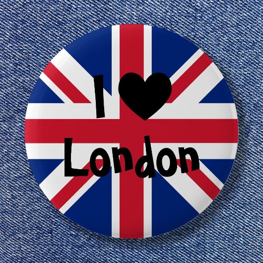 ロンドンが好き 缶バッジ