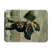 ロンドンで楽しいクリスマスと新年を マグネット (横)