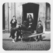 ロンドンで眠っている子供たち スクエアシール (正面)