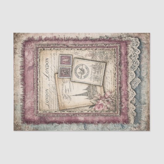 ロンドンとレースデクページ 薄葉紙 (正面)
