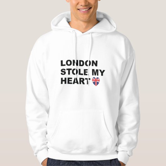 ロンドンに心を奪われた パーカ (正面)