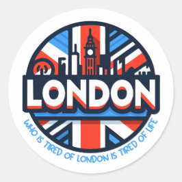 ロンドンに疲れている ラウンドシール