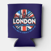 ロンドンに疲れている 缶クーラー (正面)