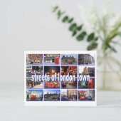 ロンドンのはがきの通り ポストカード (スタンド正面)