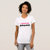 ロンドンのひよこ Tシャツ (正面フル)
