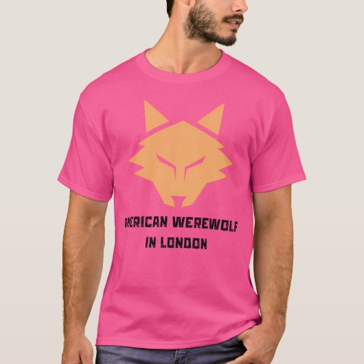 ロンドンのアメリカ人狼男 Tシャツ (正面)