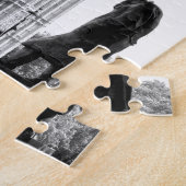 ロンドンのウィンストン・チャーチルの彫像 ジグソーパズル (側面)